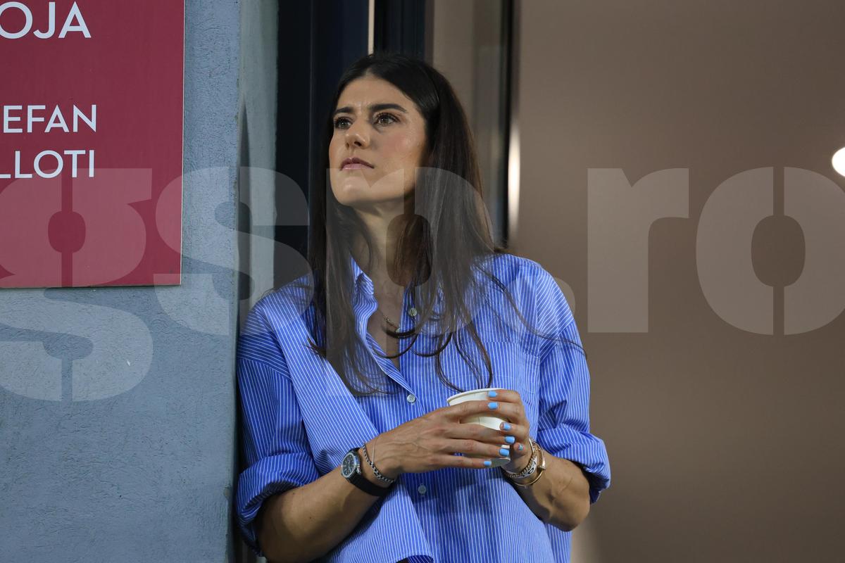 Sorana Cîrstea, prezentă în loja lui Dan Șucu, la Rapid - Sepsi, 20.07.2026 // foto: Ionuț Iordache (GSP)