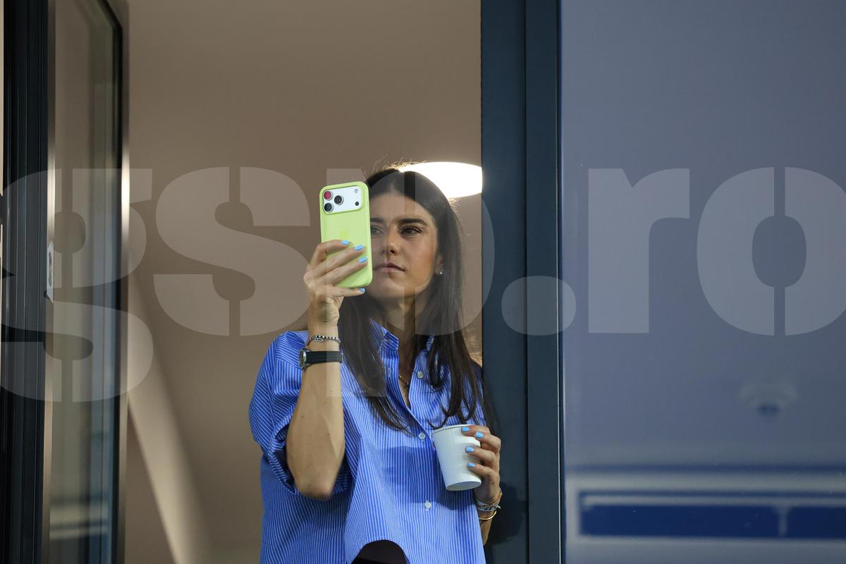 Sorana Cîrstea, prezentă în loja lui Dan Șucu, la Rapid - Sepsi, 20.07.2026 // foto: Ionuț Iordache (GSP)