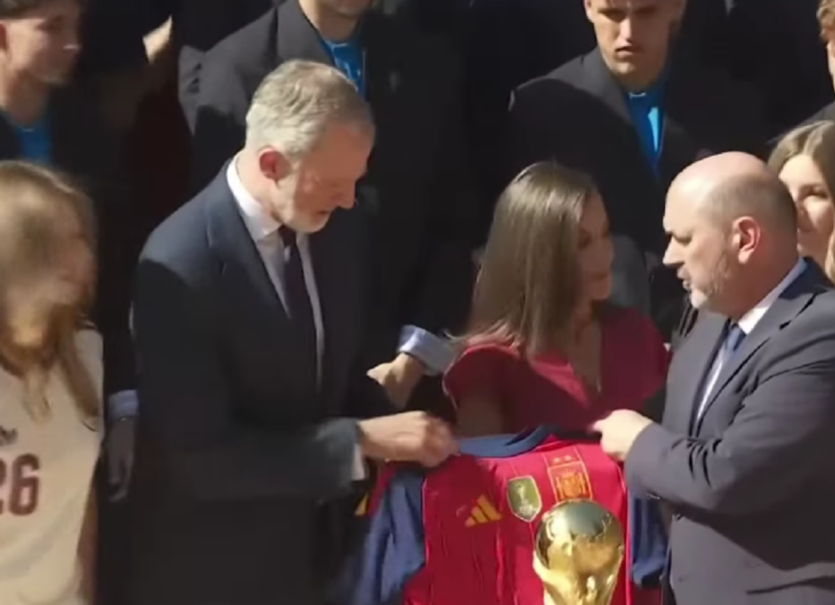 Jucătorii Spaniei, întâlnire cu Regele Felipe