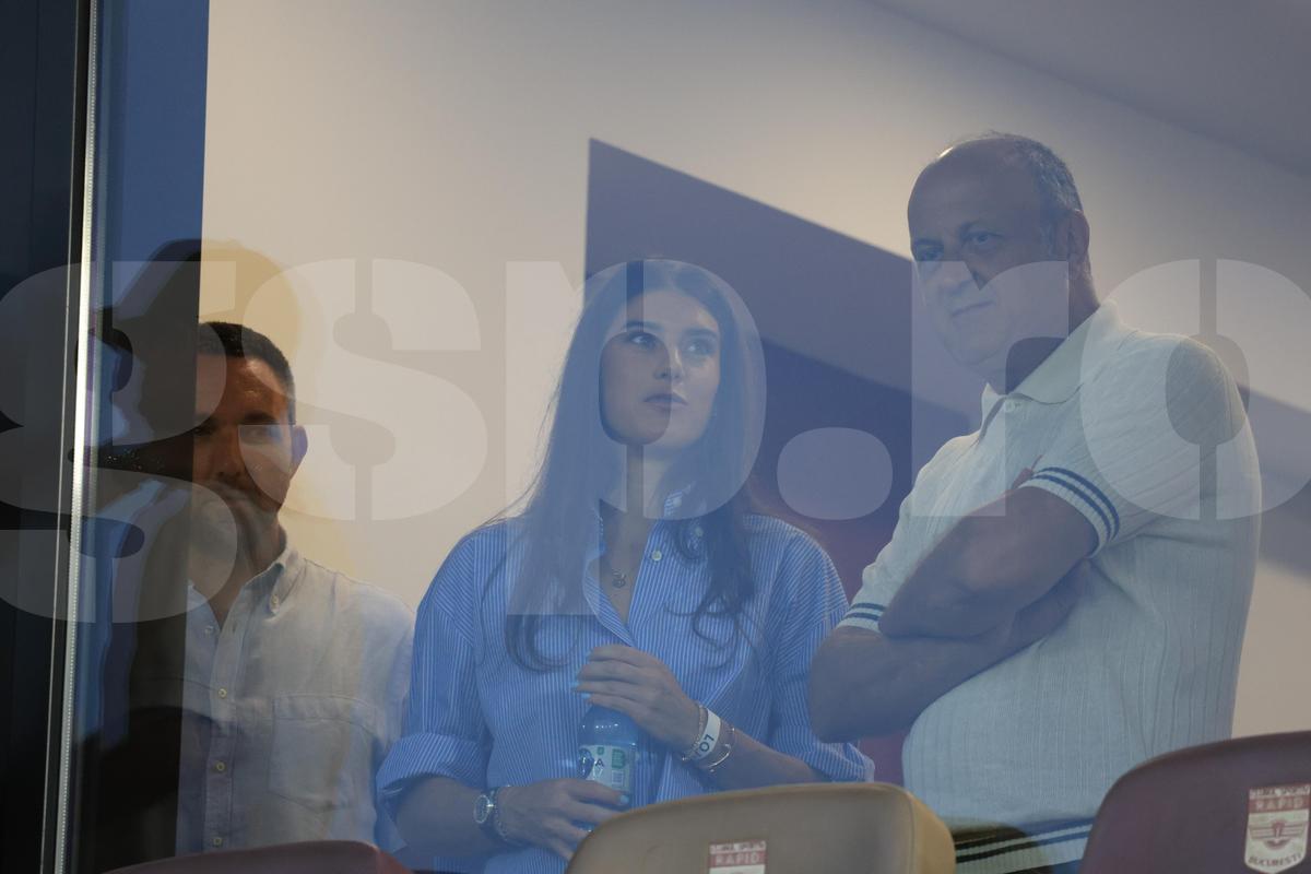 Sorana Cîrstea, prezentă în loja lui Dan Șucu, la Rapid - Sepsi, 20.07.2026 // foto: Ionuț Iordache (GSP)
