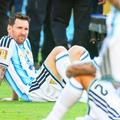 Lionel Messi, după finala cu Spania, foto: Imago
