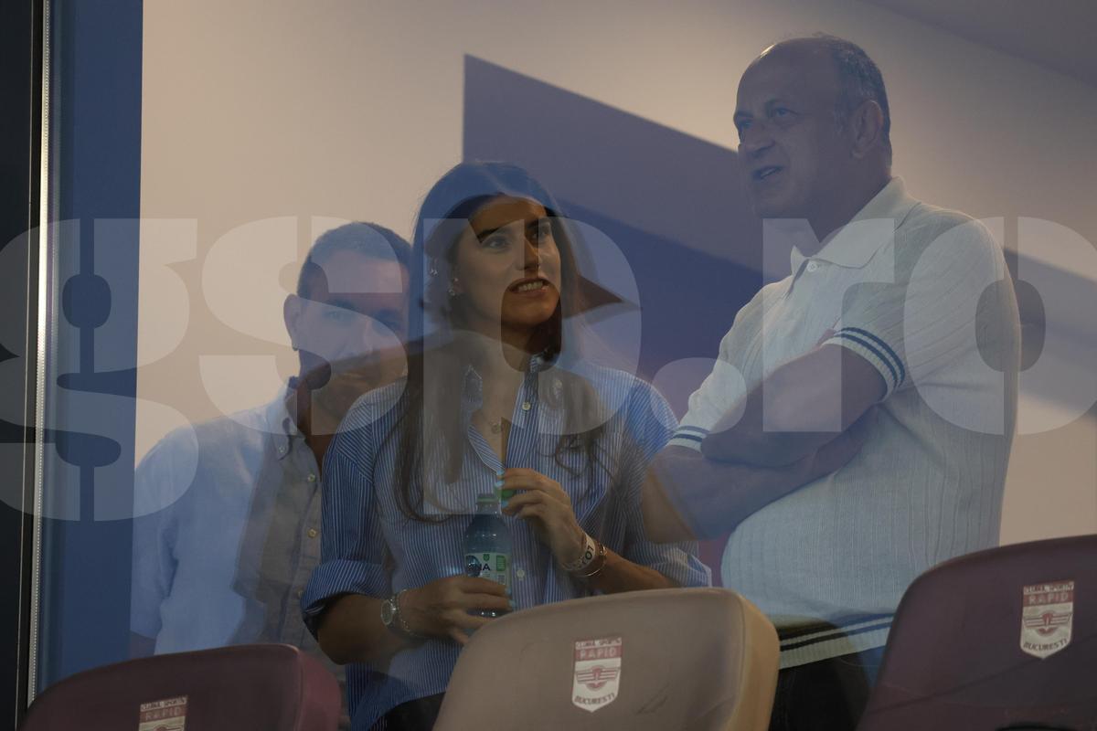Sorana Cîrstea, prezentă în loja lui Dan Șucu, la Rapid - Sepsi, 20.07.2026 // foto: Ionuț Iordache (GSP)