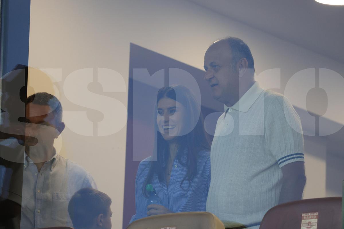 Sorana Cîrstea, prezentă în loja lui Dan Șucu, la Rapid - Sepsi, 20.07.2026 // foto: Ionuț Iordache (GSP)