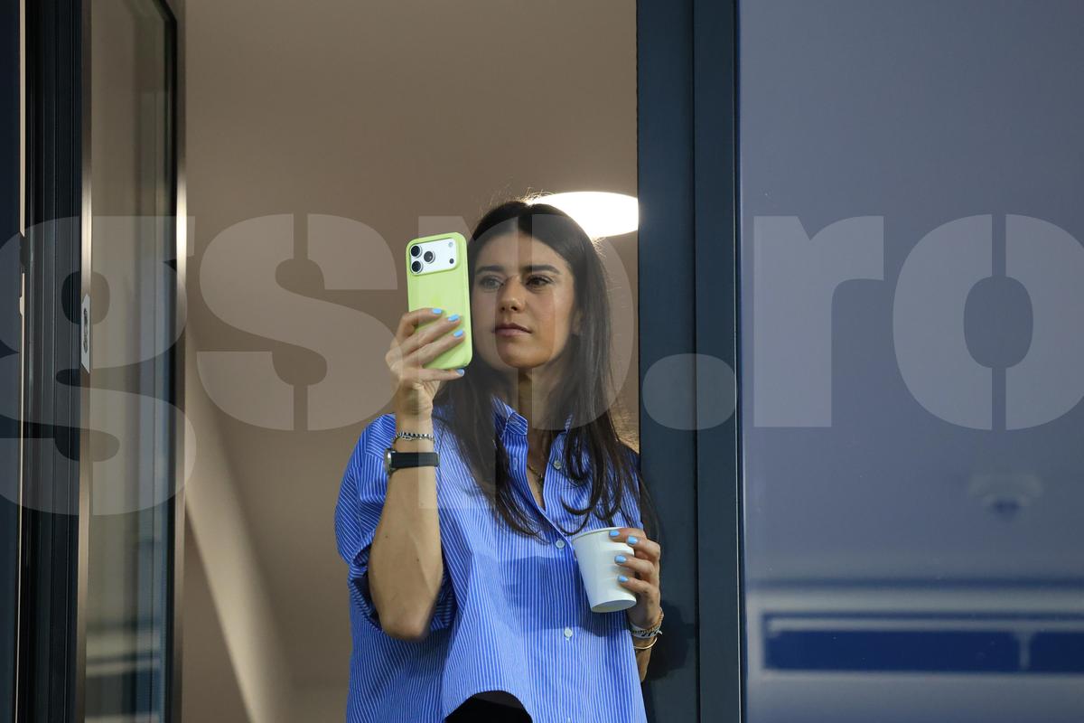 Sorana Cîrstea, prezentă în loja lui Dan Șucu, la Rapid - Sepsi, 20.07.2026 // foto: Ionuț Iordache (GSP)