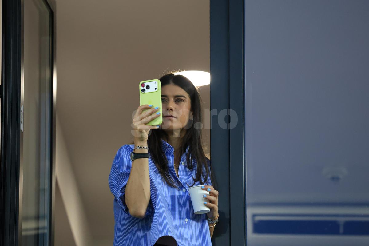 Sorana Cîrstea, prezentă în loja lui Dan Șucu, la Rapid - Sepsi, 20.07.2026 // foto: Ionuț Iordache (GSP)