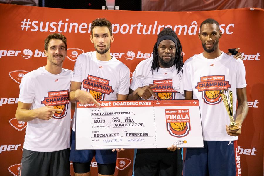 Francezii s-au încoronat campioni la baschet 3x3 în România: Nantes a cucerit Sport Arena Tour Final și s-a calificat în circuitul mondial profesionist