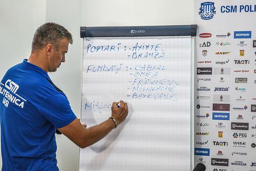 Daniel Pancu are un lot subțire la Poli Iași