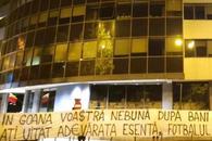 PCH, protest în miez de noapte la sediul Digi » Ce nemulțumiri au suporterii lui Dinamo