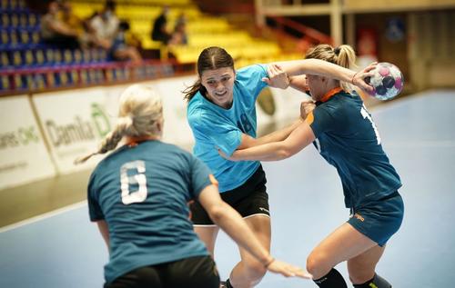 Daria Bucur a marcat 13 goluri în ultimele meciuri ale vâlcencelor FOTO SCM Rm. Vâlcea