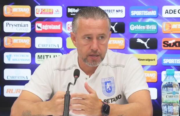 Laurențiu Reghecampf, mesaj pentru jucătorii lui CSU Craiova: „Voi fi mereu deranjat când se întâmplă asta! Ce vreți să declar?”