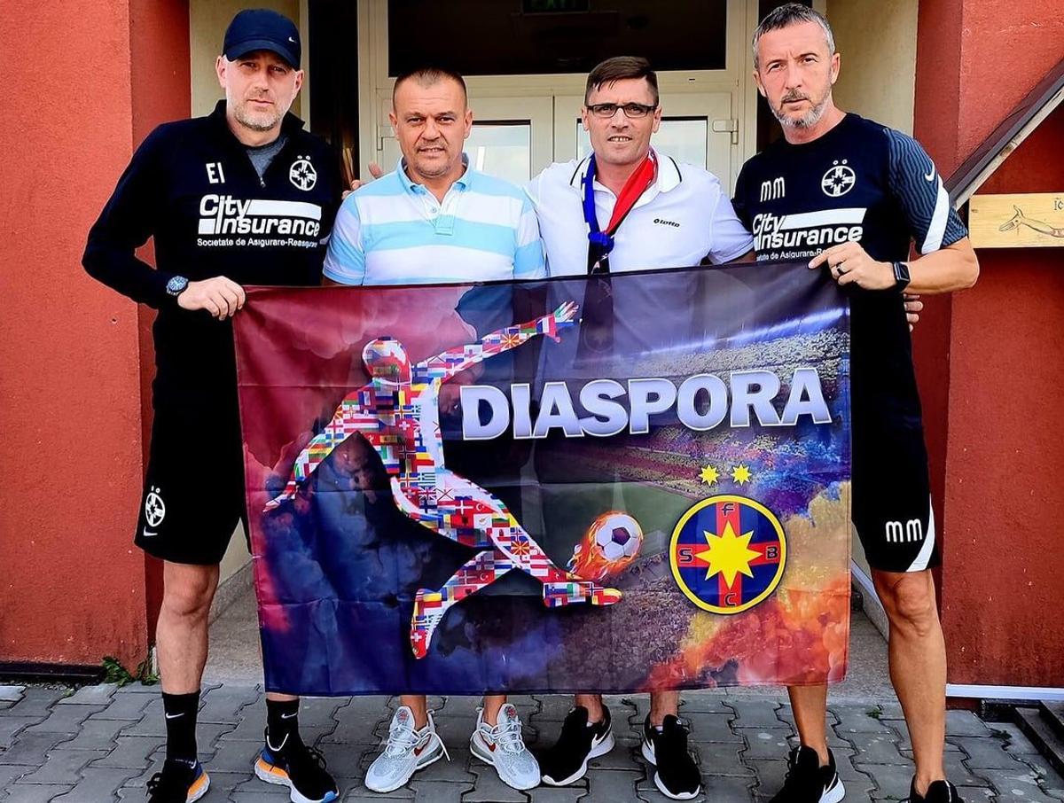 Edi Iordănescu s-a întâlnit cu fanii FCSB