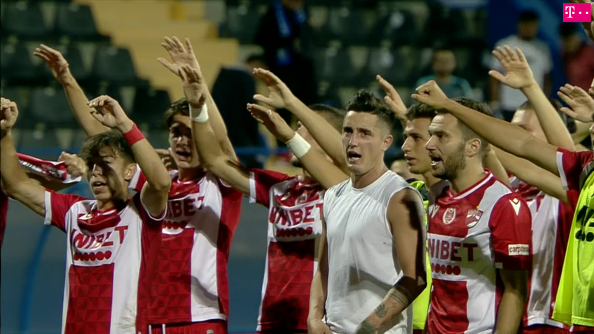 Farul - Dinamo 3-0. Dinamoviștii au mers la galerie la final