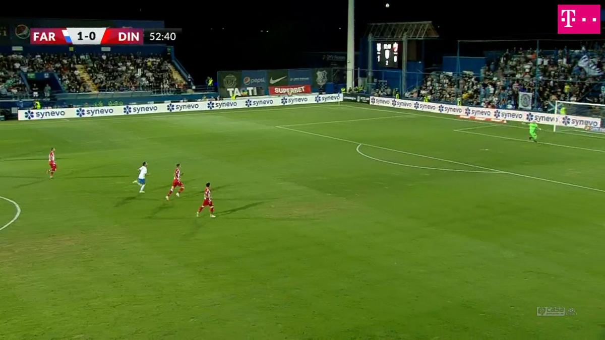 Gol de la 55 de metri în Farul - Dinamo! Eroarea care a făcut posibilă reușita