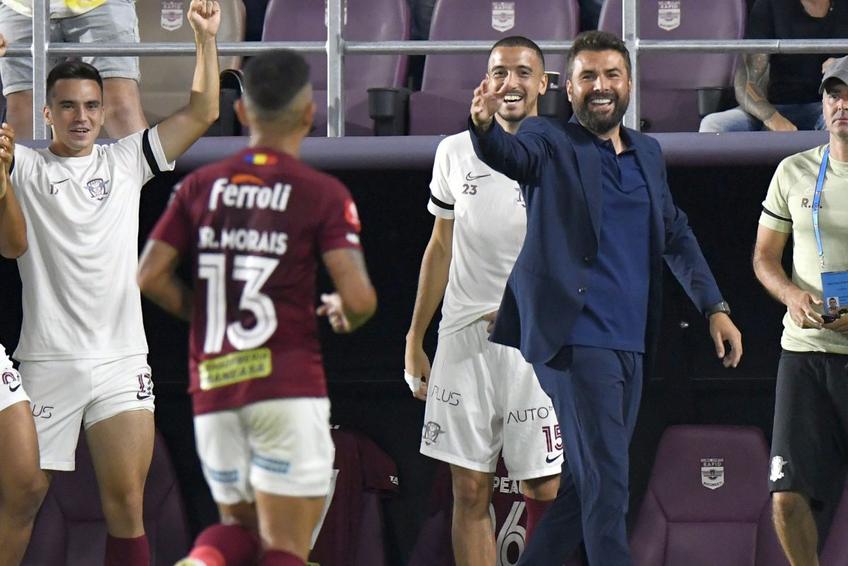 Ce a făcut Junior Morais imediat după supergolul din Giulești Foto: Cristi Preda