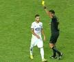Dulca a văzut cartonașul galben din partea arbitrului arădean Mircea Ardelean
