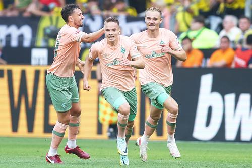Werder Bremen a dat lovitura pe terenul Borussiei // foto: Guliver/gettyimages