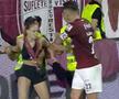 FOTO Rapid - UTA, suporteri pe teren la final 20.08.2022
