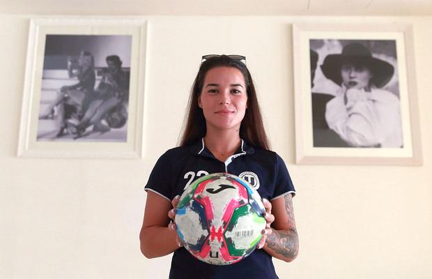 Maria Stamate, una dintre vedetele din fotbalul feminin: „Vrem să arătăm că și noi știm să jucăm”