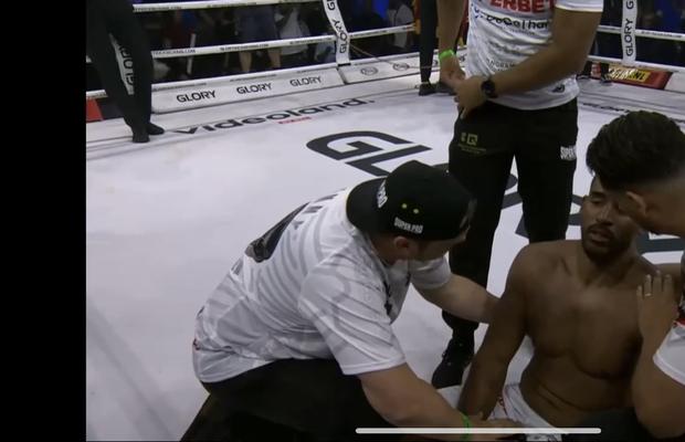 Sadic! Benny Adegbuyi, făcut KO de Jamal Ben Saddik, în main event-ul galei Glory Kickboxing 81