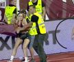FOTO Rapid - UTA, suporteri pe teren la final 20.08.2022