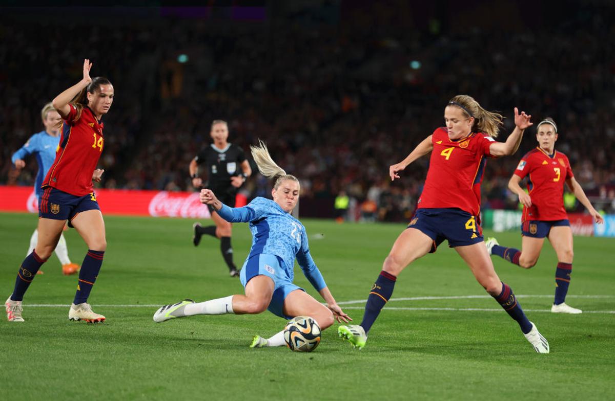 Spania - Anglia, finala Campionatului Mondial de Fotbal Feminin