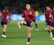 Imagini de la încălzire - Spania - Anglia, finala Campionatului Mondial de Fotbal Feminin
