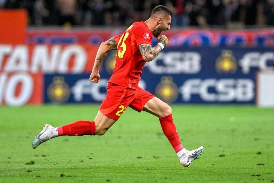 Ovidiu Popescu/ foto: GSP Cum îl tratează Gigi Becali pe cel mai VECHI jucător al roș-albaștrilor: „Ce să fac cu el? Noi vrem să jucăm în Champions League”