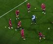 Imagini de la încălzire - Spania - Anglia, finala Campionatului Mondial de Fotbal Feminin
