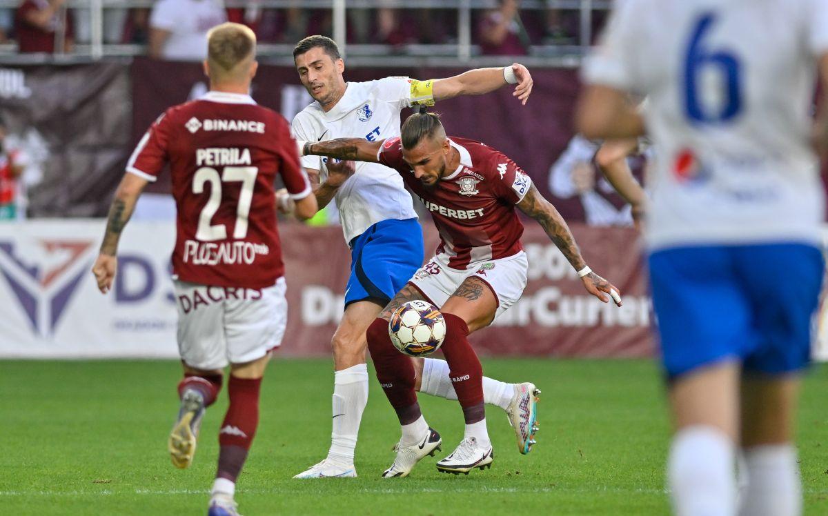 Dan Șucu, încântat de un fotbalist al Rapidului: „Modest, talentat, cu un bun simț fantastic! Cu Farul a fost seara lui și a lui Bergodi”