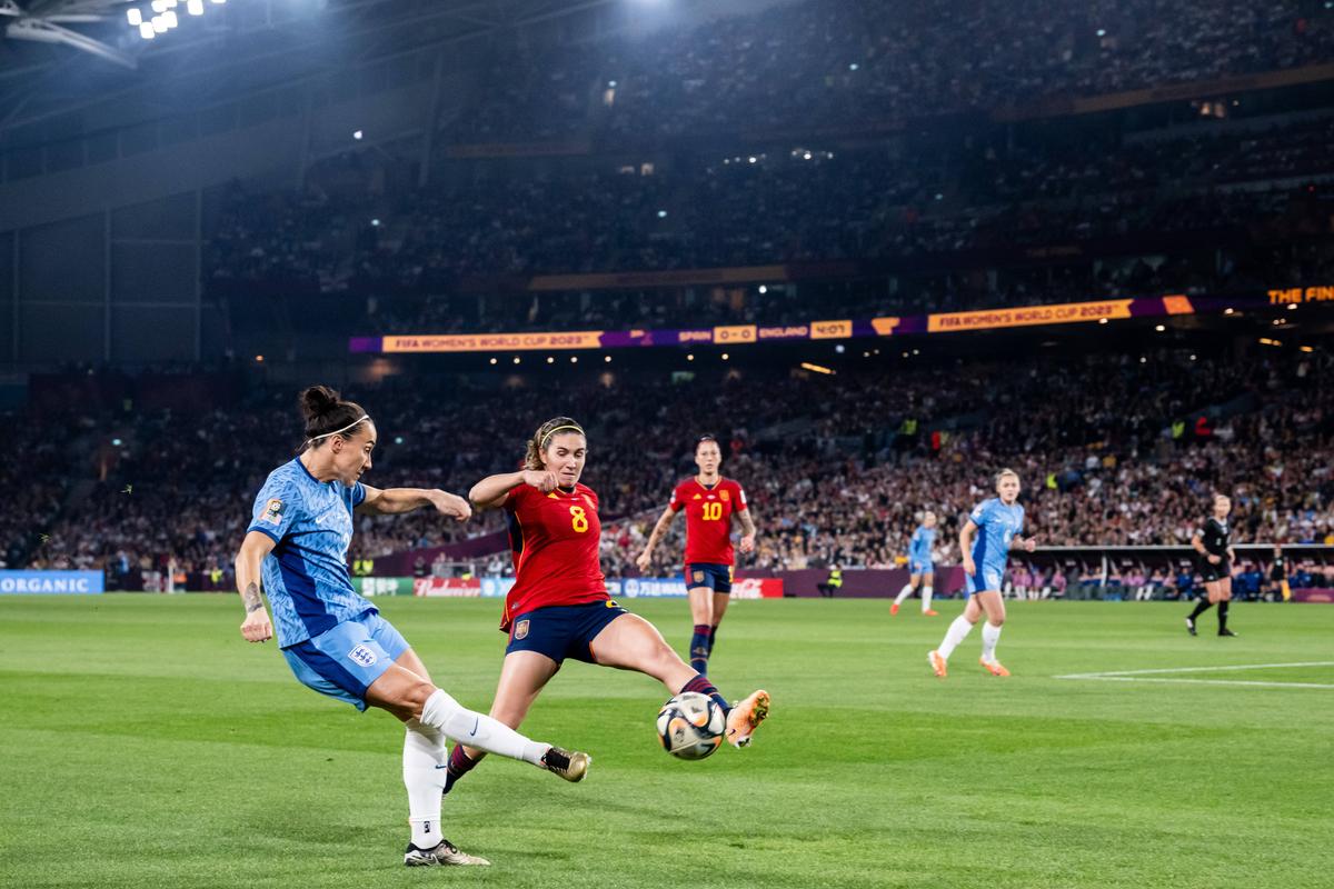 Spania - Anglia, finala Campionatului Mondial de Fotbal Feminin