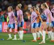 Imagini de la încălzire - Spania - Anglia, finala Campionatului Mondial de Fotbal Feminin