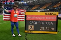 Ryan Crouser, campion mondial cu două cheaguri în picior! » La 5 centimetri de recordul lumii