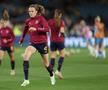 Imagini de la încălzire - Spania - Anglia, finala Campionatului Mondial de Fotbal Feminin