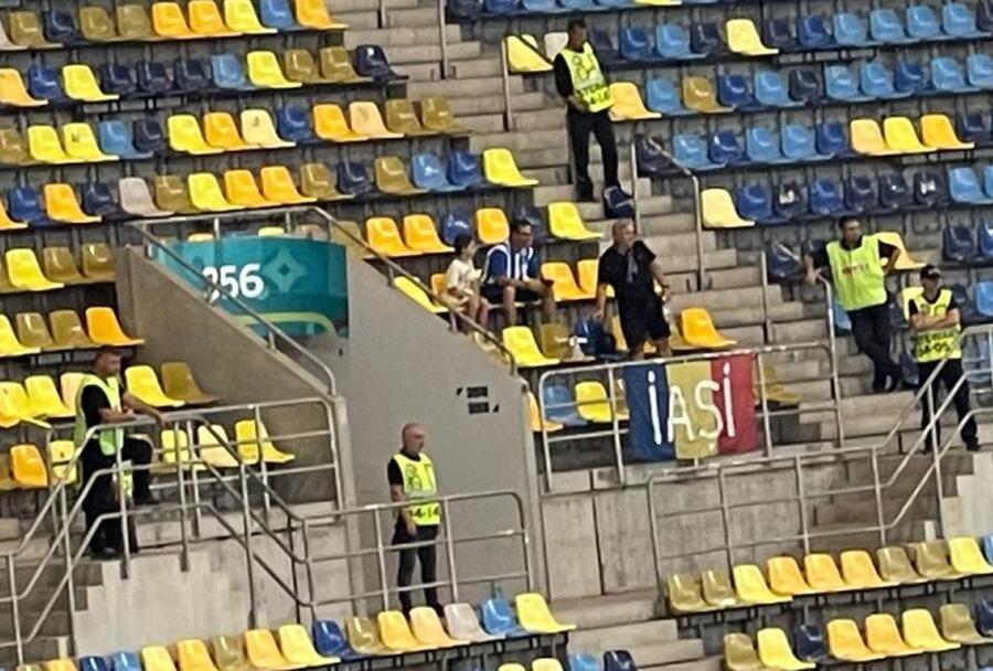 Cei 3 suporteri ai lui Poli Iași prezenți pe Arena Nașională „NU” pentru Șumudică » 10 detalii remarcate de reporterii GSP pe Arena Națională, la FCSB - Poli Iași