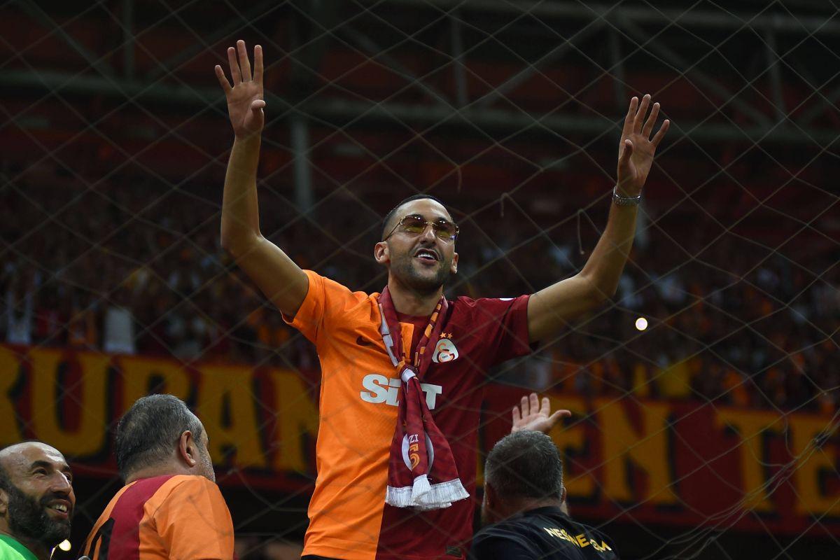 Ziyech, prezentare de senzație la Galatasaray