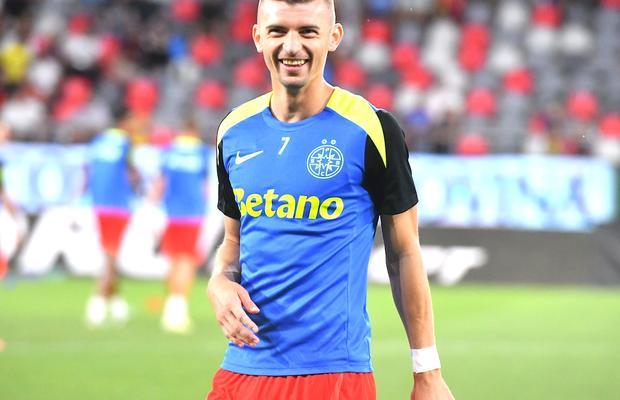 FCSB l-a trecut pe Florin Tănase pe lista UEFA » Ce jucător a fost scos din lot