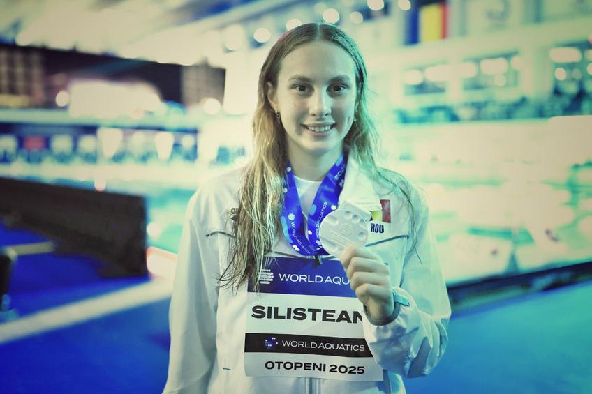 Daria Silișteanu, medalie de argint / FOTO: Cristi Preda (GSP.ro)