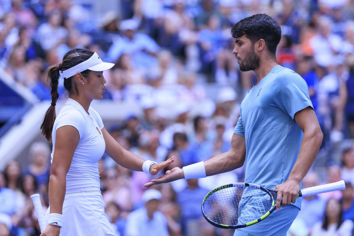 Perechea Carlos Alcaraz - Emma Răducanu, eliminată încă din primul meci de la US Open