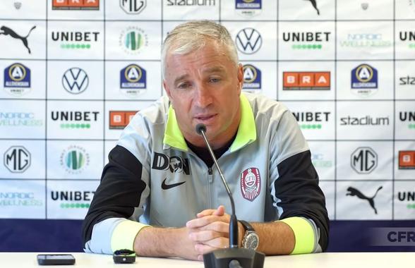 Înainte de Hacken - CFR, Petrescu a lămurit situația lui Louis Munteanu