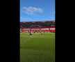 FCSB s-a antrenat pe Pittodrie Stadium, cu scenografia celor de la Aberdeen pregătită