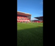 Au dat buzna în scenografia scoțienilor! FCSB, antrenament oficial pe stadionul special al lui Aberdeen: Marea Nordului, la 300 m de peluză