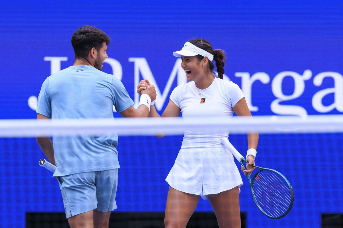 Perechea Carlos Alcaraz - Emma Răducanu, eliminată încă din primul meci de la US Open