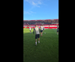 Au dat buzna în scenografia scoțienilor! FCSB, antrenament oficial pe stadionul special al lui Aberdeen: Marea Nordului, la 300 m de peluză