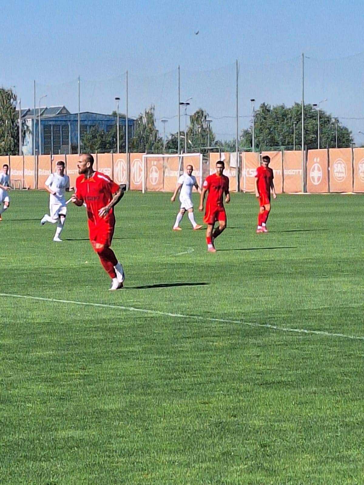 Denis Alibec a jucat miercuri pentru FCSB II într-un amical cu Unirea Bascov