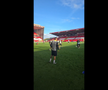 FCSB s-a antrenat pe Pittodrie Stadium, cu scenografia celor de la Aberdeen pregătită
