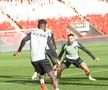 Au dat buzna în scenografia scoțienilor! FCSB, antrenament oficial pe stadionul special al lui Aberdeen: Marea Nordului, la 300 m de peluză