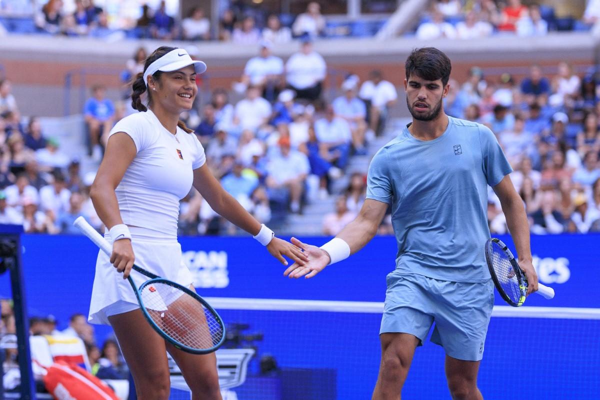 Perechea Carlos Alcaraz - Emma Răducanu, eliminată încă din primul meci de la US Open