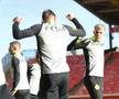 FCSB s-a antrenat pe Pittodrie Stadium, cu scenografia celor de la Aberdeen pregătită