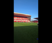 FCSB s-a antrenat pe Pittodrie Stadium, cu scenografia celor de la Aberdeen pregătită