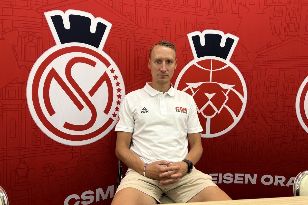 Mikko Riipinen, omul căruia i-a fost încredințată misiunea de modernizare a CSM Oradea: „Acesta e unul din secretele sportului”